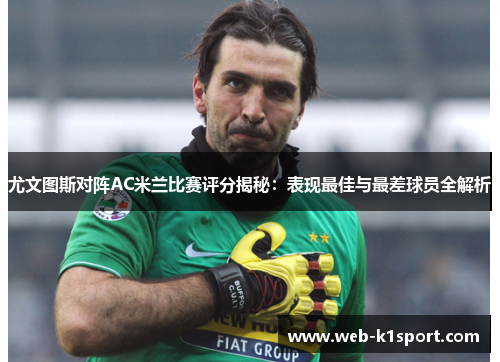 尤文图斯对阵AC米兰比赛评分揭秘：表现最佳与最差球员全解析