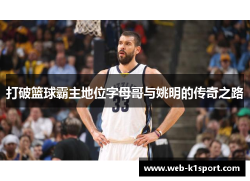 打破篮球霸主地位字母哥与姚明的传奇之路